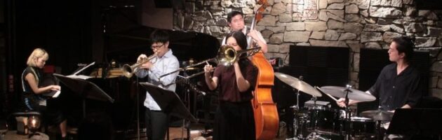 多くの学生さんが熱心に聴き入った若いメンバーたちの素晴らしい演奏