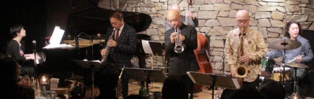 ほぼ満席に賑わって聴き応えあるジャズで幸先のよいスタートがきれた新年