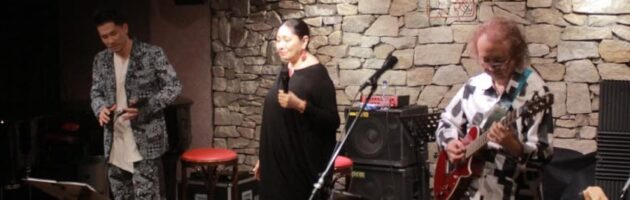 絶妙の選曲とステージングでさすが芸達者な三人のエンターティメントステージ