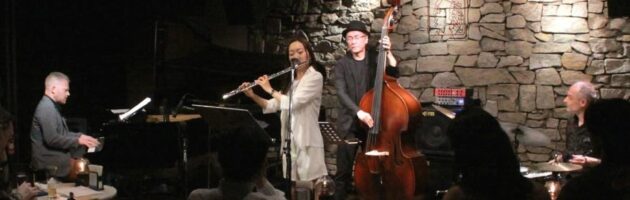 歯切れのいいフルート演奏を当店久しぶりの外国人演奏家と聴いた夜